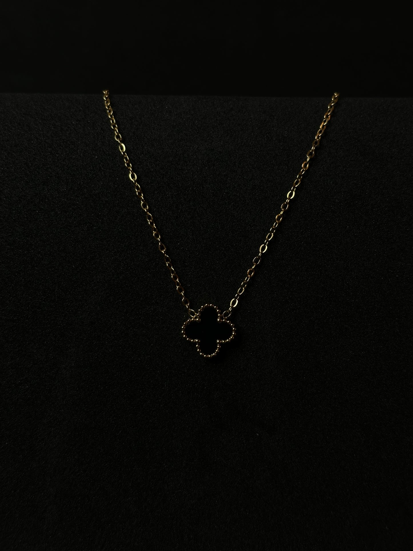 Black Clover Necklace