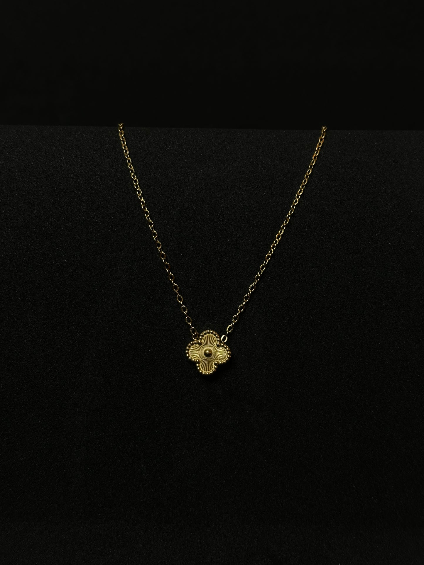 Gold Clover Necklace