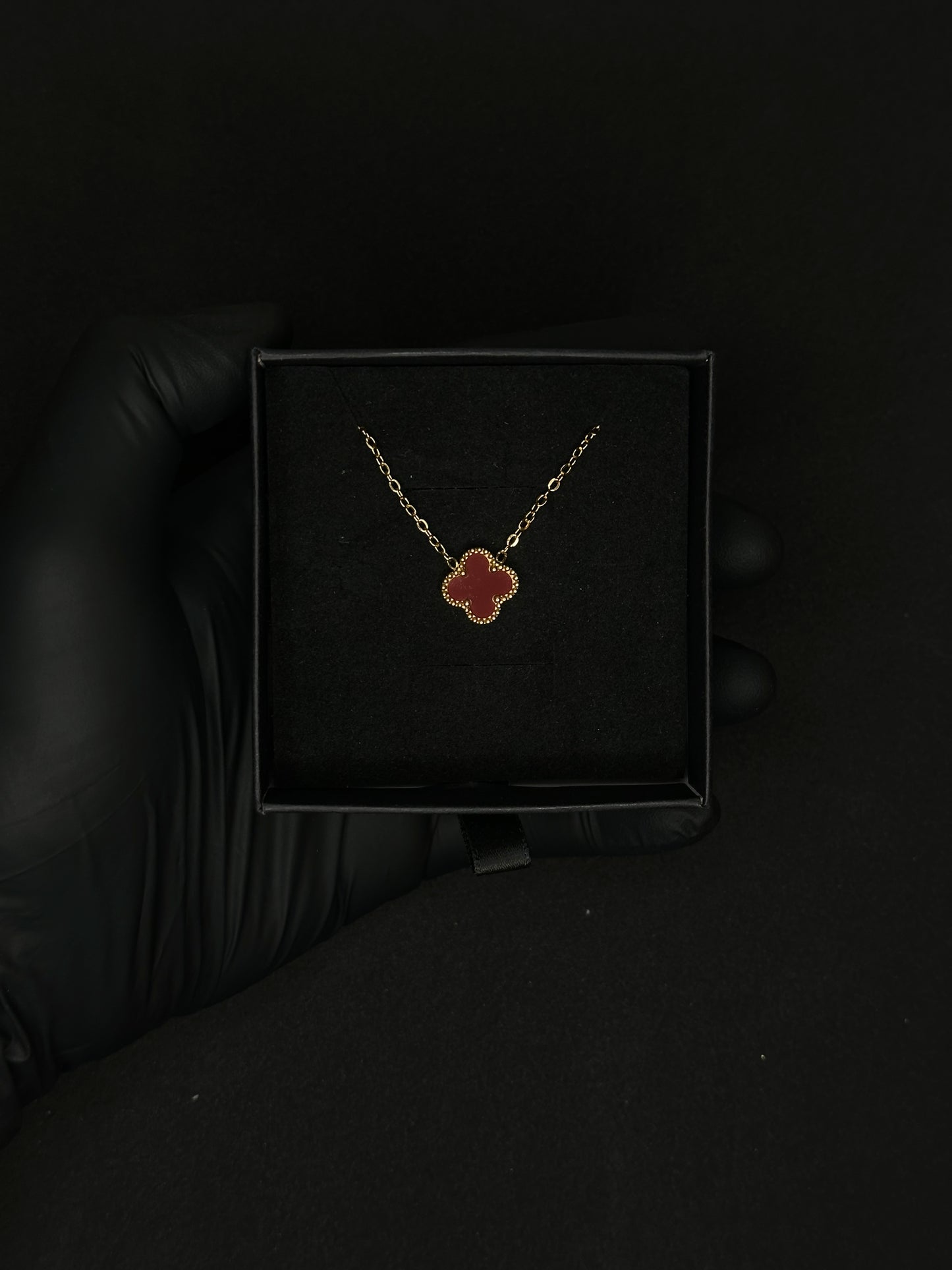 Red Clover Necklace